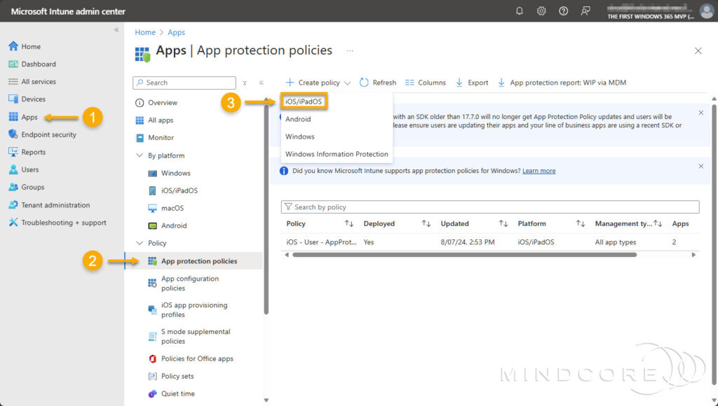 Enhancing security with Intune MAM