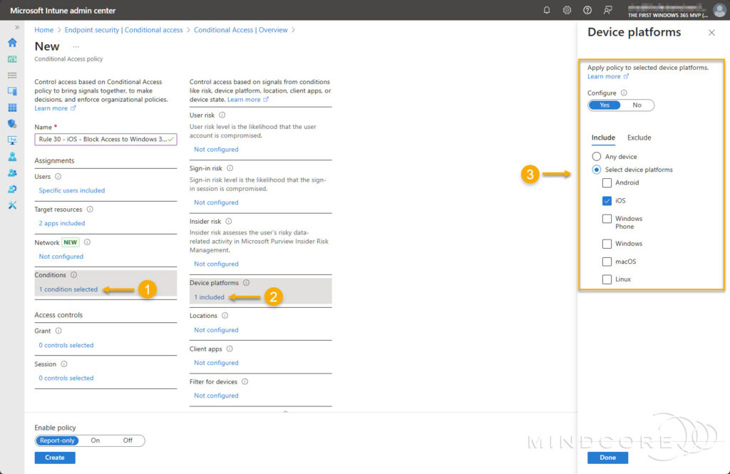 Enhancing security with Conditional Access