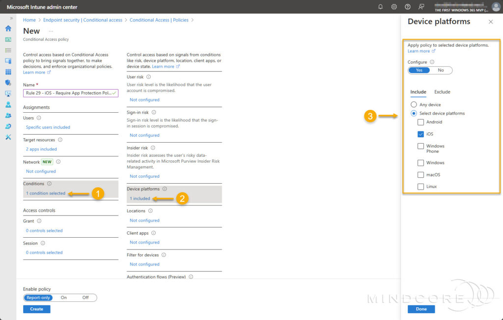 Enhancing security with Conditional Access