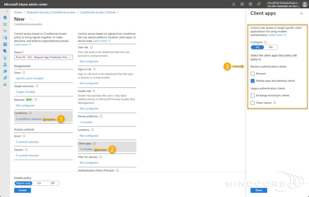 Enhancing security with Conditional Access