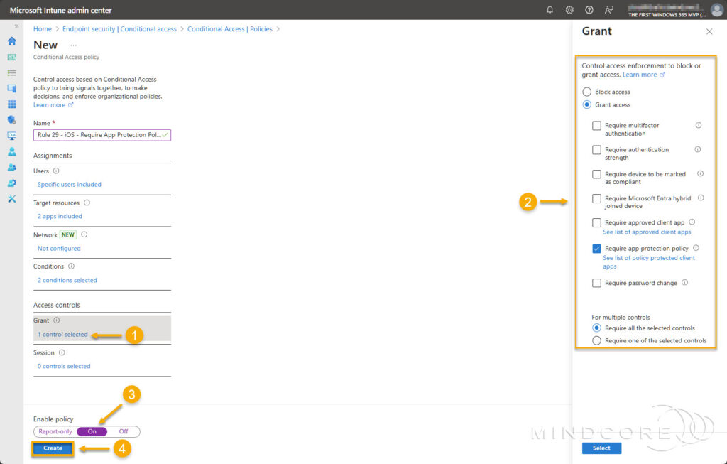 Enhancing security with Conditional Access