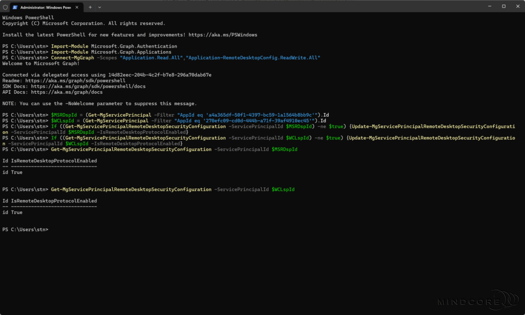 MS Graph - Microsoft Entra authentication.
