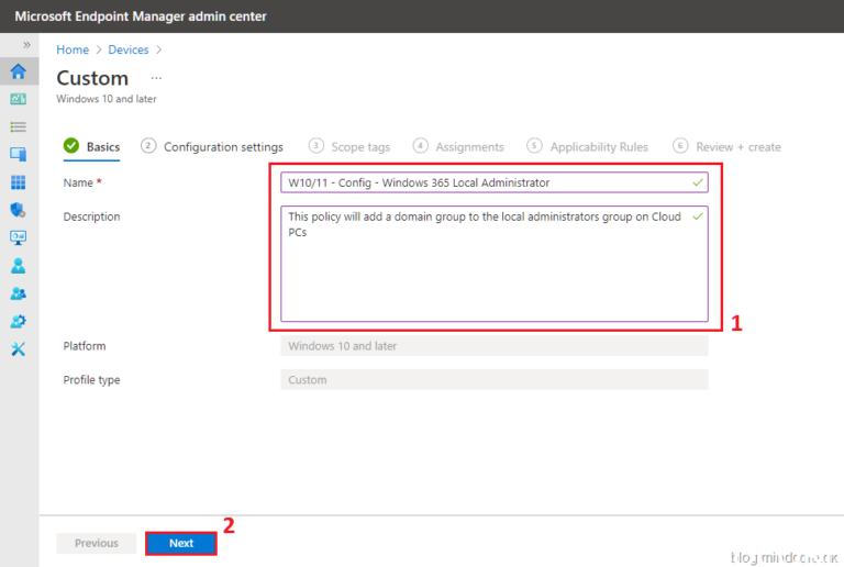 Manage local administrator rights on Windows 365 Cloud PCs. - Mindcore ...