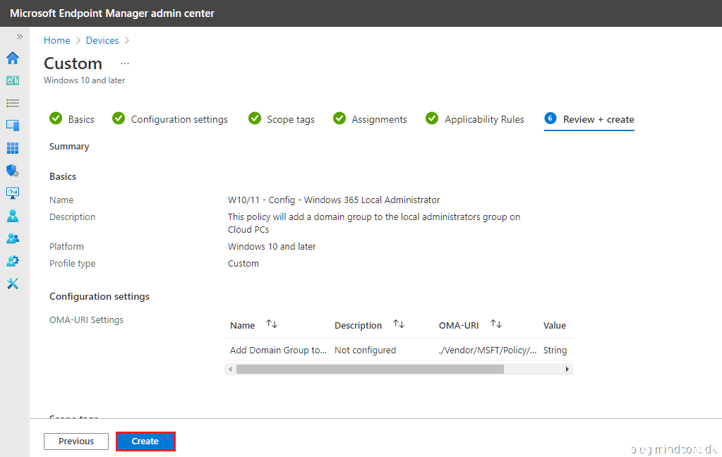 Manage local administrator rights on Windows 365 Cloud PCs. - Mindcore ...
