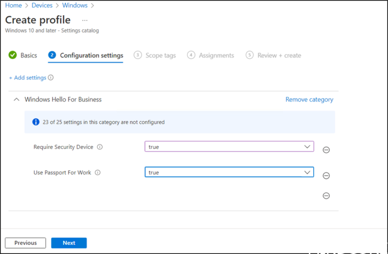 Windows Hello for Business Cloud Trust Mindcore Techblog
