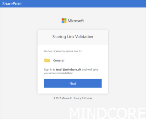 SharePoint integration with Azure AD B2B - Mindcore Techblog