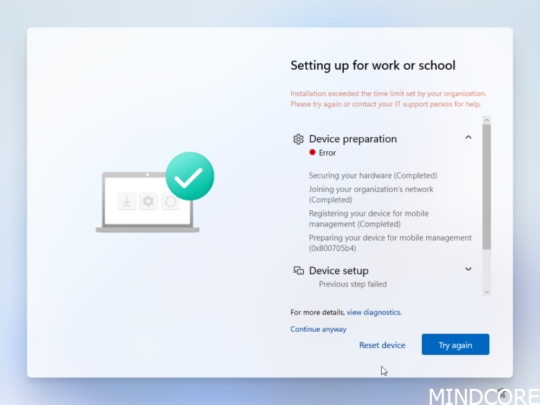 Intune error codes and solutions Mindcore Techblog