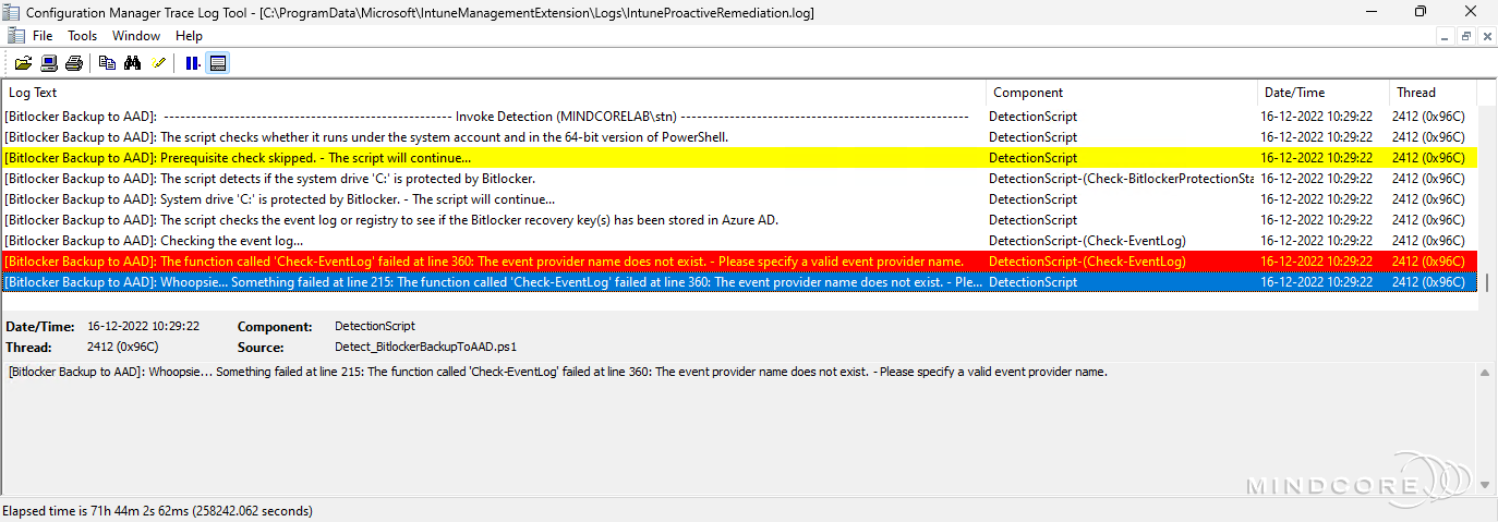 Migrate Bitlocker recovery key(s) to Azure AD - Mindcore Techblog
