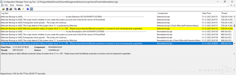 Migrate Bitlocker recovery key(s) to Azure AD - Mindcore Techblog