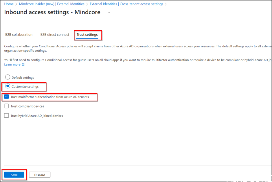 Crosstenant access with Azure AD External Identities Mindcore Techblog