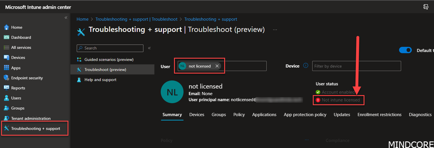 Exit Code In Intune Intune error codes and solutions - Mindcore Techblog