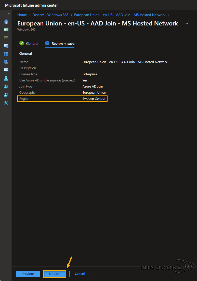 Move Cloud PCs to a new Azure Region - Mindcore Techblog