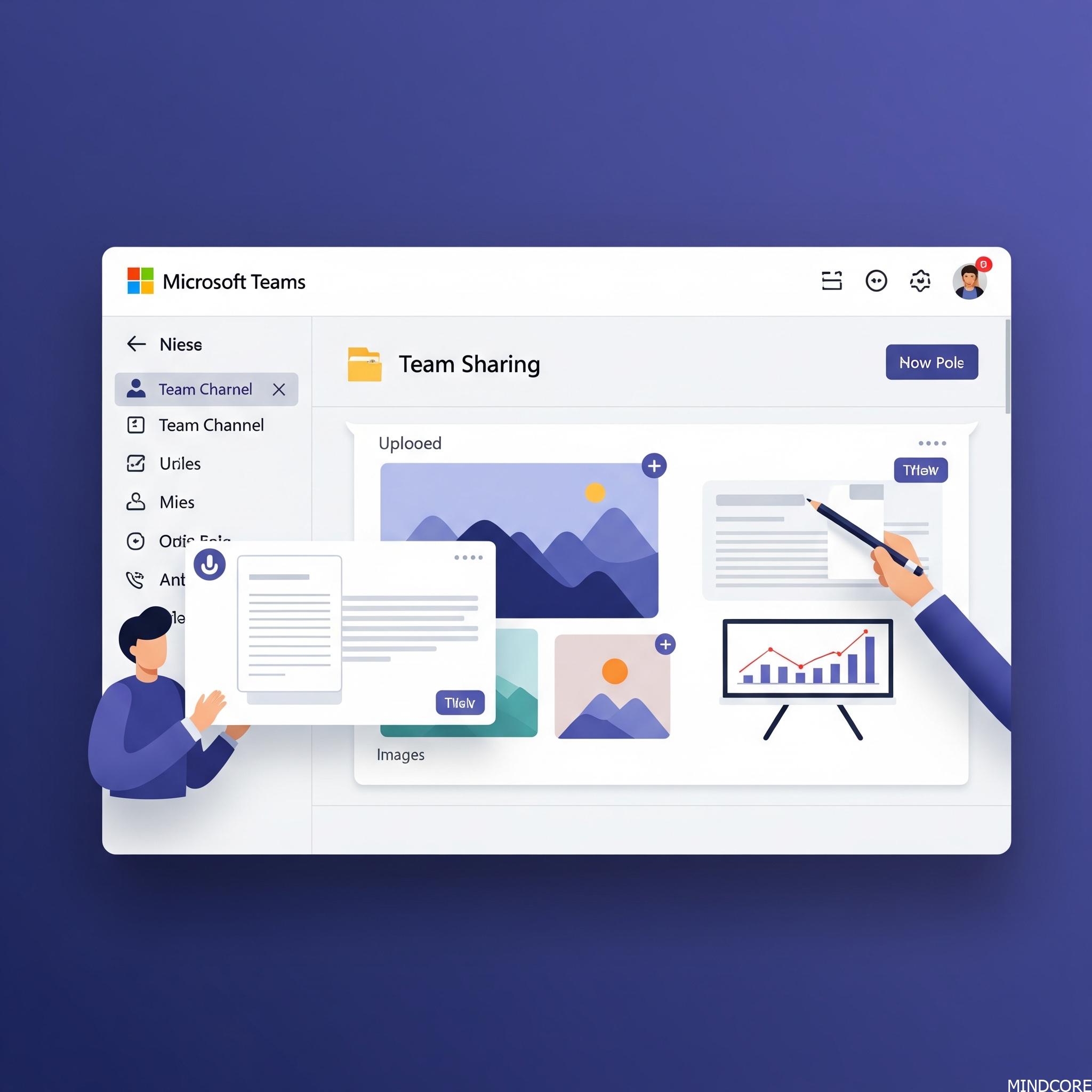 Default Options Default selected options when sharing files in Teams - Mindcore Techblog