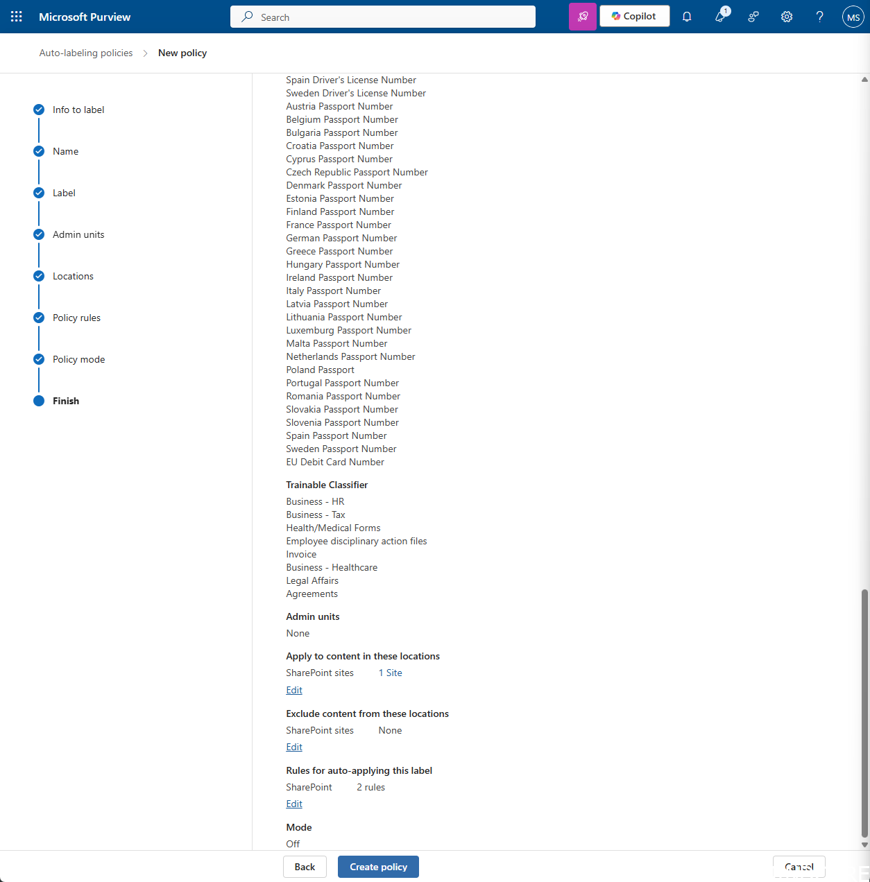 Purview Labels Example Microsoft Purview - Enabling Sensitivity (Purview) Labels for documents ...